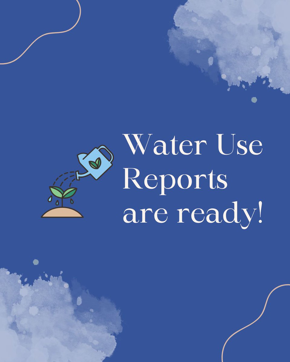 Tri-Basin NRD (@tri_basin_nrd) on Twitter photo 2025 Water Use Reports are ready!
Stop by and pick yours up or bring in your readings and we'll help you fill them out.
Office Hours: 8 - 5 | Monday - Friday 2025 Water Use Reports are ready!
Stop by and pick yours up or bring in your readings and we'll help you fill them out.
Office Hours: 8 - 5 | Monday - Friday