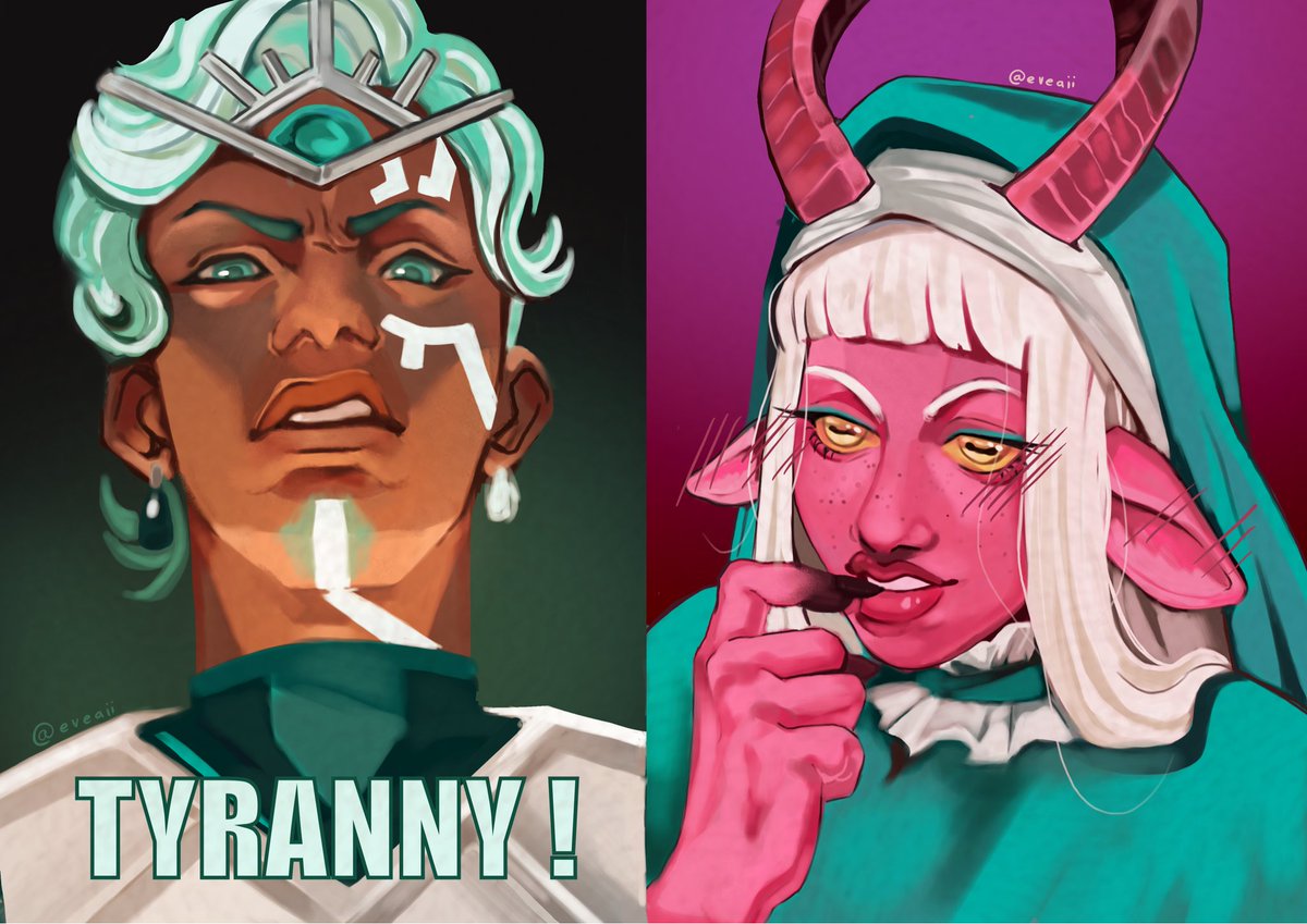 You cannot tell me she wouldn’t bite her nail at that moment!
Her post reaction was so funny

#tyranny #wicander #cr4 #crfanart #criticalrolecampaign4 #campaing4 #wicanderhalovar