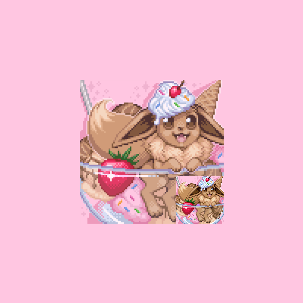 katz1lla's tweet photo. catching up on posting 🎶
#pixelart #pixelartist #eevee #pokemon #furcadia https://t.co/PpwxfmYnza