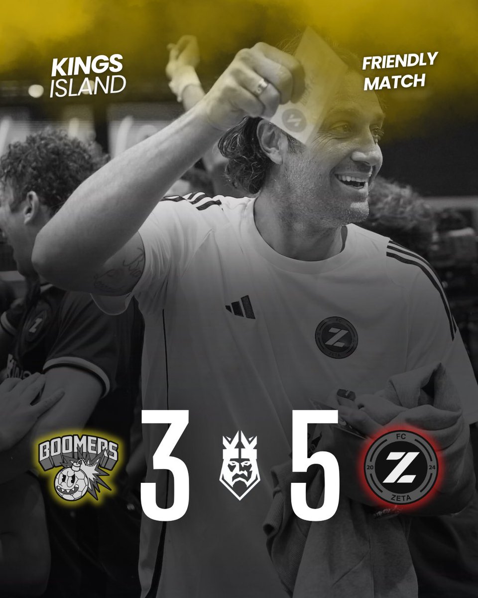 KL_Island's tweet photo. 🚨 ULTIM’ORA 🚨

🔥 La seconda amichevole di giornata va agli Zeta , che battono per 5-3 i Boomers.

#kingsleagueisland #kingsleague https://t.co/fdk4lTtWKB