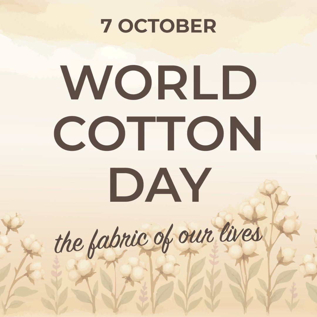 🧵 Today is #WorldCottonDay and we recognise how cotton underpins regional economies and global trade
🌱 Australia’s cotton industry generates $3b+ in exports each year, employs 7,000+ people and produces enough fibre to clothe 500m people annually. Strong #biosecurity protects