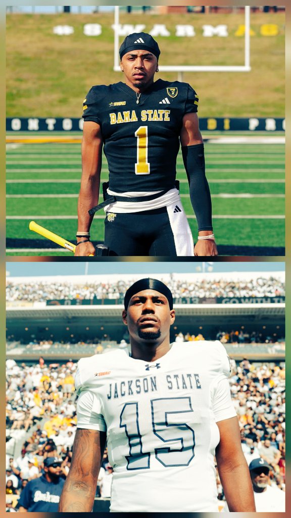 Headlines heading into this week Game Of The Week:
Qb Battle: Body vs Morgan 2 of the best Qbs in the Swac and Fcs football.
2 high powered offenses in the Swac
2 hungry and intense defenses
# 1 and # 2 Going head to head in this Swac East Battle
Who will be crowned # 1