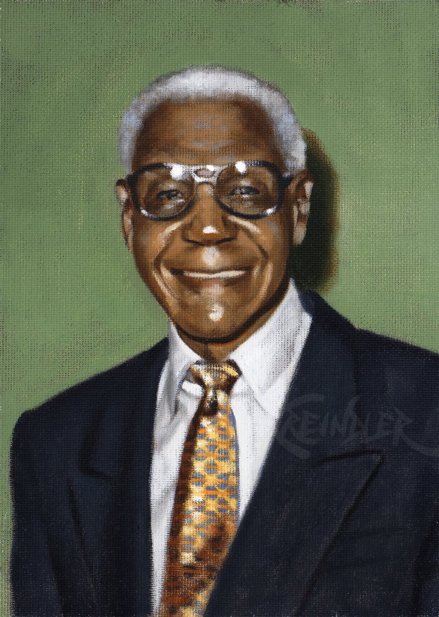 GraigKreindler's tweet photo. #OTD in 2006, John Jordan "Buck" O'Neil passed away at the age of 94. It's hard to say whether I've ever seen a better ambassador for the sport (especially the Negro Leagues) since I’ve been a fan. Here's a color study of the great man later in life--I wish I could have met him. https://t.co/2ZVhtHA9jV