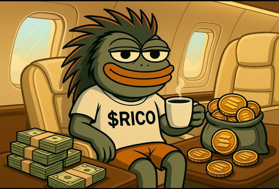 rico_solana2025's tweet image. Coffee, cash, and $RICO vibes 🦔💰☕
#RICO #CryptoLife #Solana #MemeCoin #Bullish #Wealth