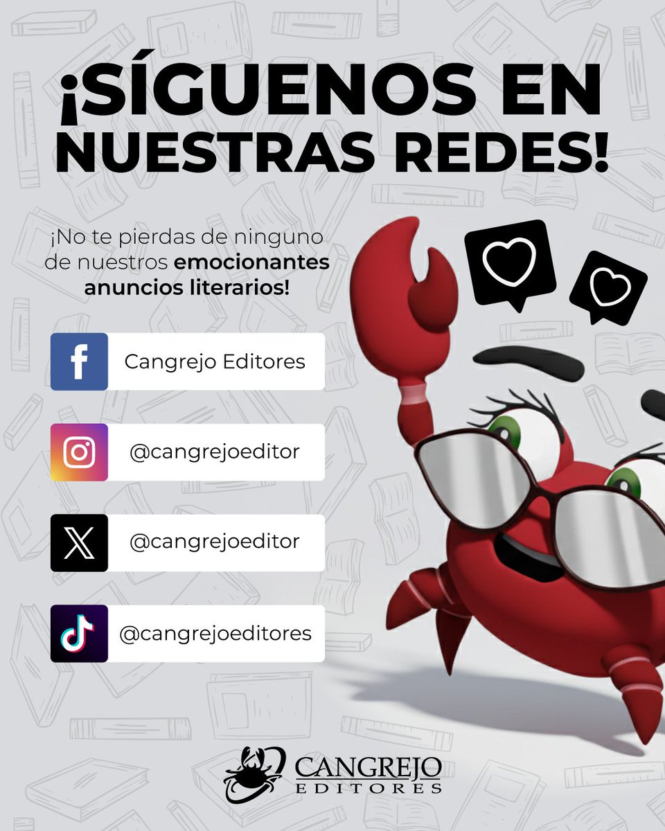 Cangrejo Editores tweet media