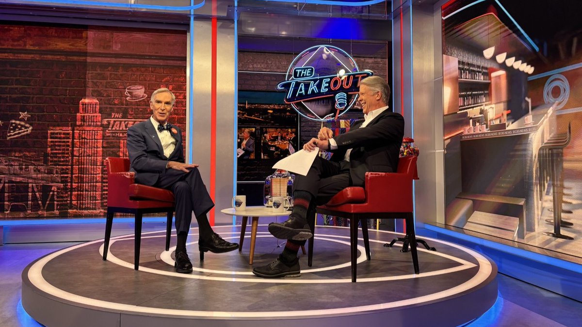 COMING UP: <a href="/BillNye/">Bill Nye</a> joins Major in the conversation corner today on "The Takeout with Major Garrett."

Watch on CBS News 24/7 at 5PM, ET via the <a href="/CBSNews/">CBS News</a> app, <a href="/paramountplus/">Paramount+</a> and CBSNews.com/live.