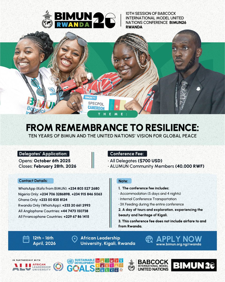 #RegisterforBIMUN26Nigeria tweet media