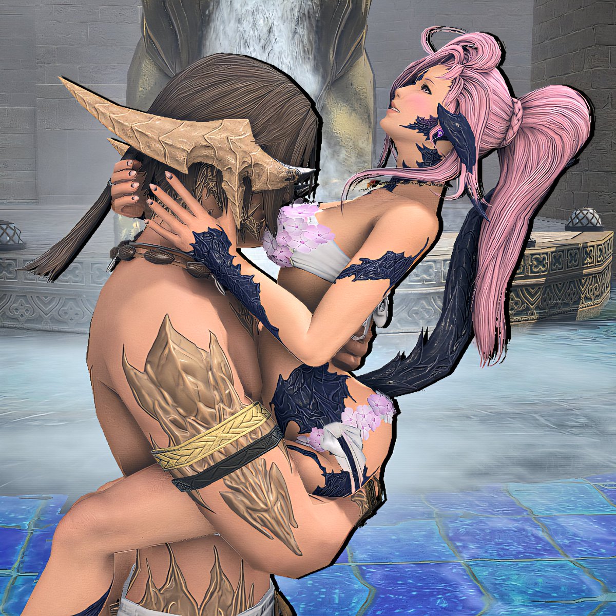 MaverynHB's tweet photo. The newly engaged Lizzers enjoying a lazy Monday afternoon at the Goblet waters by their FC House π
#GPOSERS #FFXIVScreenshot #FFXIVPrimal #FFXIVBehemoth #FFXIVAuRa #KAOS https://t.co/LwkiMzau3e
