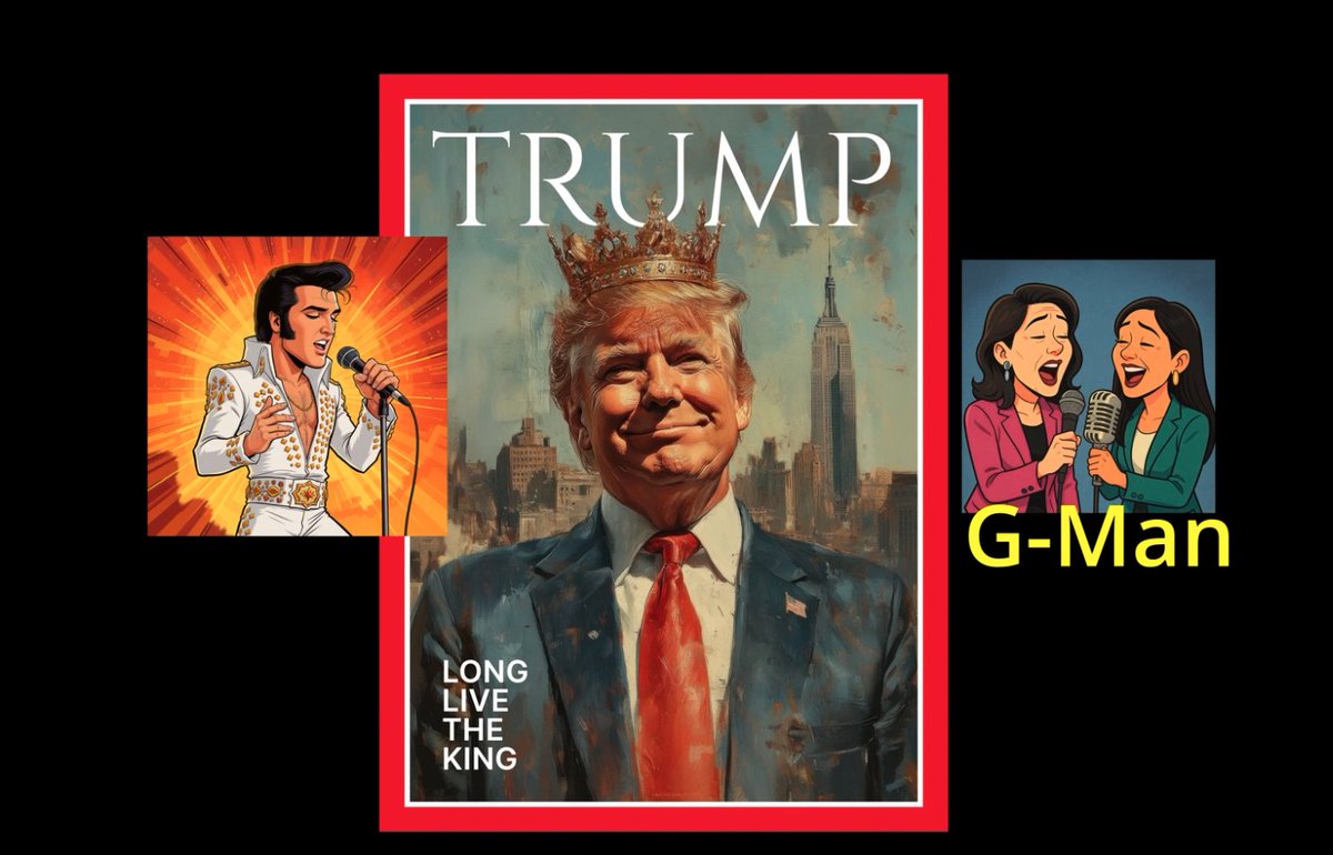 "I may be Elvis, but he's The King."

Music video to share

2-minutes to laugh at the state of things

 youtu.be/-qWFURn0YUk?si… via <a href="/YouTube/">YouTube</a>