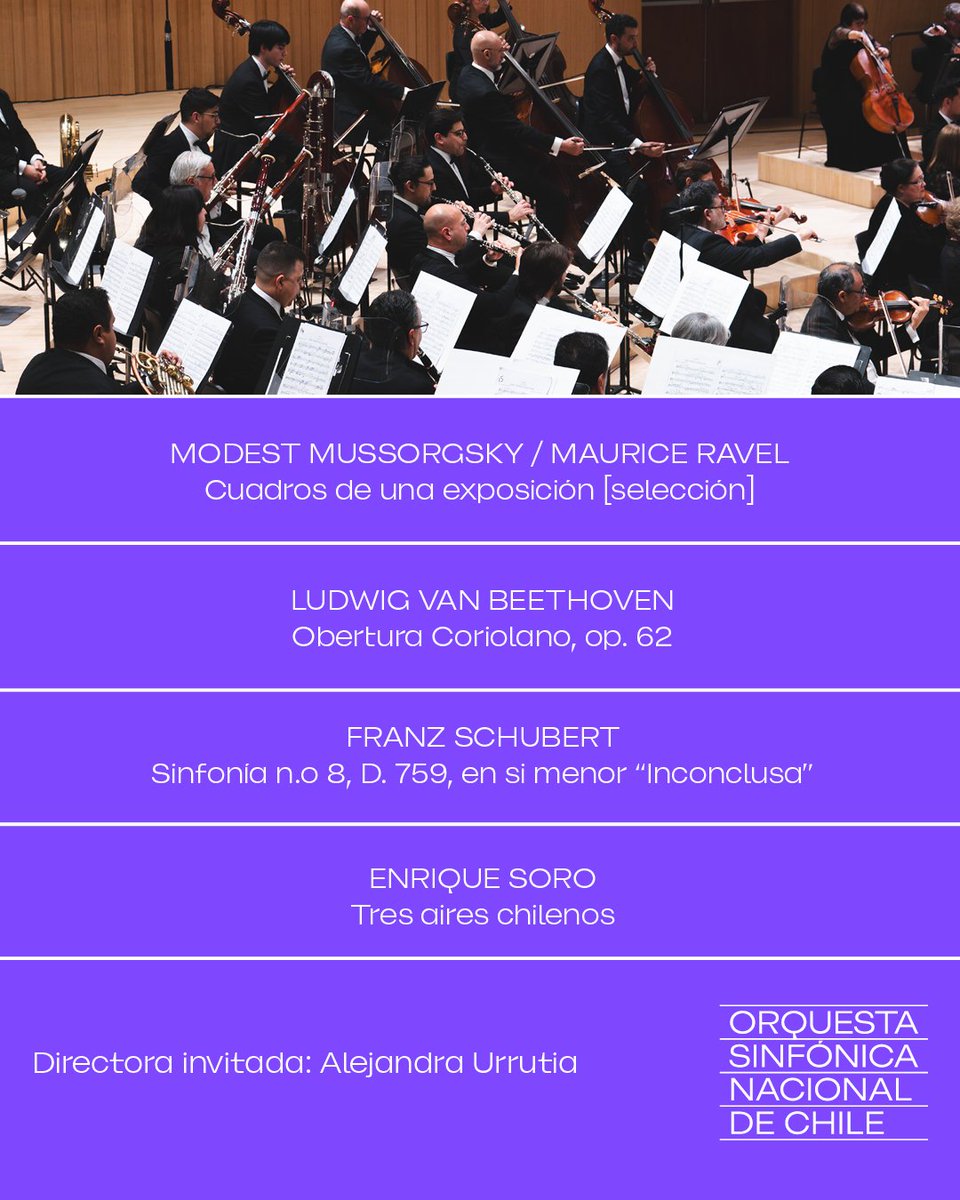 Concierto | 🌟 La Fundación de Orquestas Juveniles e Infantiles de Chile, te invita al concierto "Encuentro Sinfónico: Músicos de hoy y mañana" donde la Orquesta Sinfónica Estudiantil Metropolitana OSEM,  la Orquesta Sinfónica Nacional de Chile, y la participación de 5 becados