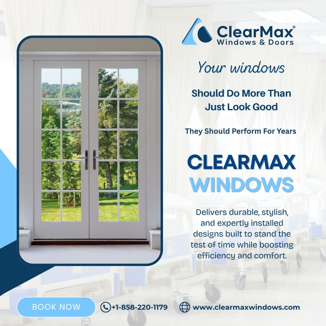 Clear_Max_'s tweet image. Choose windows that last. ClearMax Windows combines durability, style, and efficiency for a home upgrade you can count on. Schedule your free estimate today at clearmaxwindows.com

#ClearMaxWindows #DurableWindows #WindowReplacement #EnergyEfficientWindows #HomeComfort