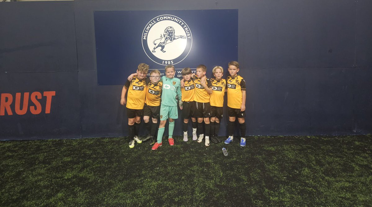Well done to our <a href="/maidstoneunited/">Maidstone United</a> U8 Black squad who represented us at Millwall’s Pre-Academy Festival this evening. The boys won the group and have earned an invitation to return for the U8 Champions Festival at Millwall 👏