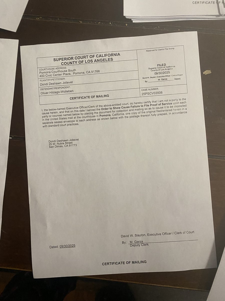 The bluff has been called. <a href="/OliverHidWoh/">Oliver Hidalgo-Wohlleben</a> 

The case is active. 
The summons is real.

After months of silence, distortion, and projection — the paper trail has now met the courtroom.
Expect service this week. 

I didn’t come to play games. I came to bring daylight.

— Commander