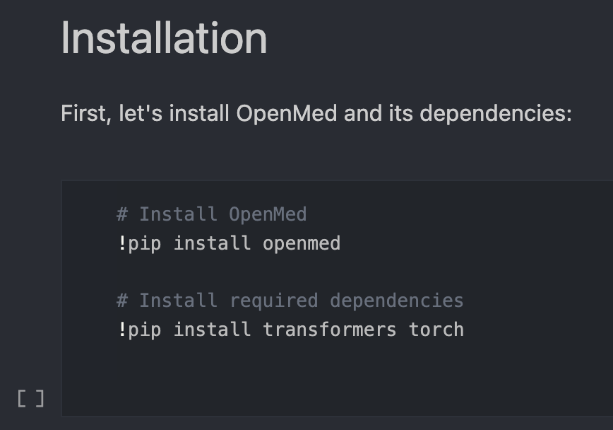 MaziyarPanahi's tweet image. let&apos;s make some notebooks for `openmed` package!

feels strange saying it! 🤗