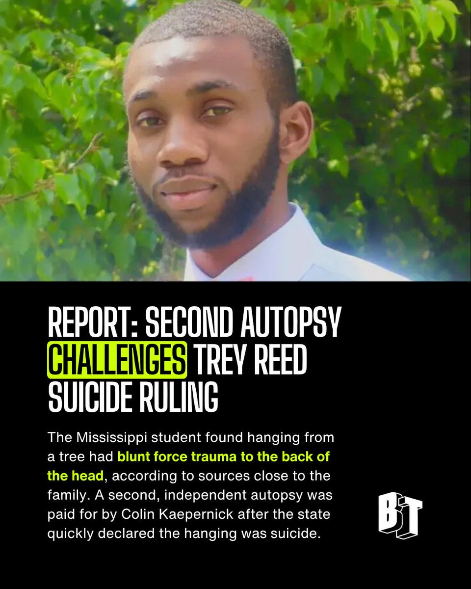 The new medical report has not been released to the public, though the results are fundamentally inconsistent with death by suicide, according to a report by the Chicago Crusader, citing activist sources working with the family of Demartravion “Trey” Reed.