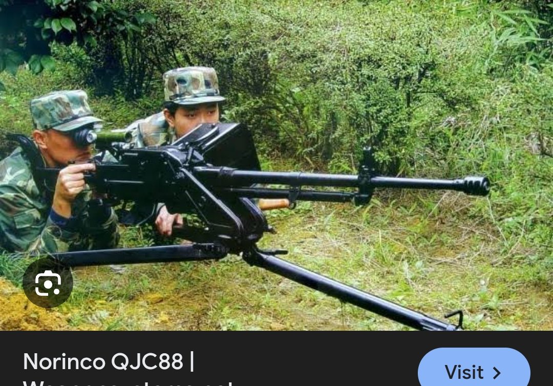 secmxx's tweet image. Correction.... The weapon is QJC 88 norinco.. It is a anti aircraft system