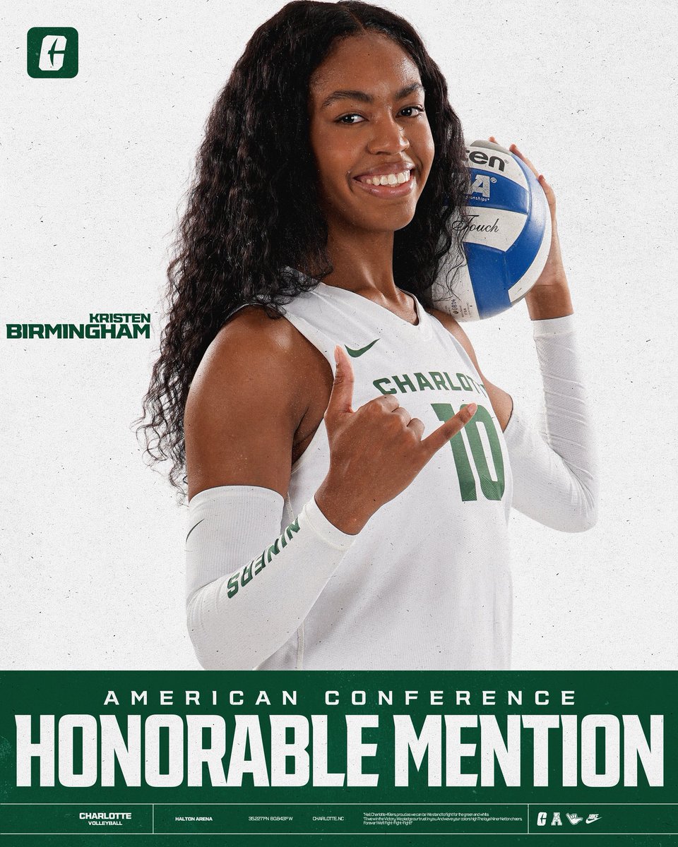 Charlotte Volleyball tweet media