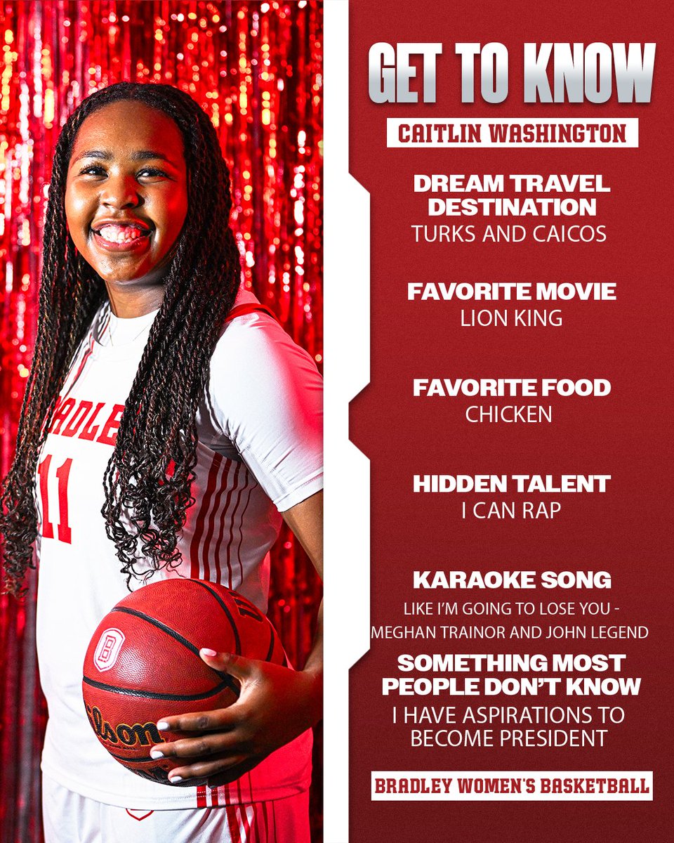 BradleyWBB's tweet photo. 𝐌𝐄𝐄𝐓 𝐓𝐇𝐄 𝐁𝐑𝐀𝐕𝐄𝐒 𝐌𝐎𝐍𝐃𝐀𝐘

Get to know our second half of the sophomore class, which includes Caitlin, Inia, and Ellie in our countdown to the season! #GoBraves https://t.co/mTubZ85AfM
