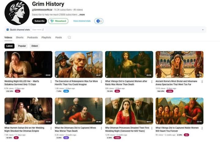 automat_expert's tweet image. 24.6K subs • 294 vids • Fully monetized 💰

This faceless channel proves YouTube automation works.
📈 No face. No filming. Just strategy &amp;amp; consistency.

💡 If a bike niche can do it, so can yours.
👉 Comment MOTORFIELD if you’re ready to start your own!