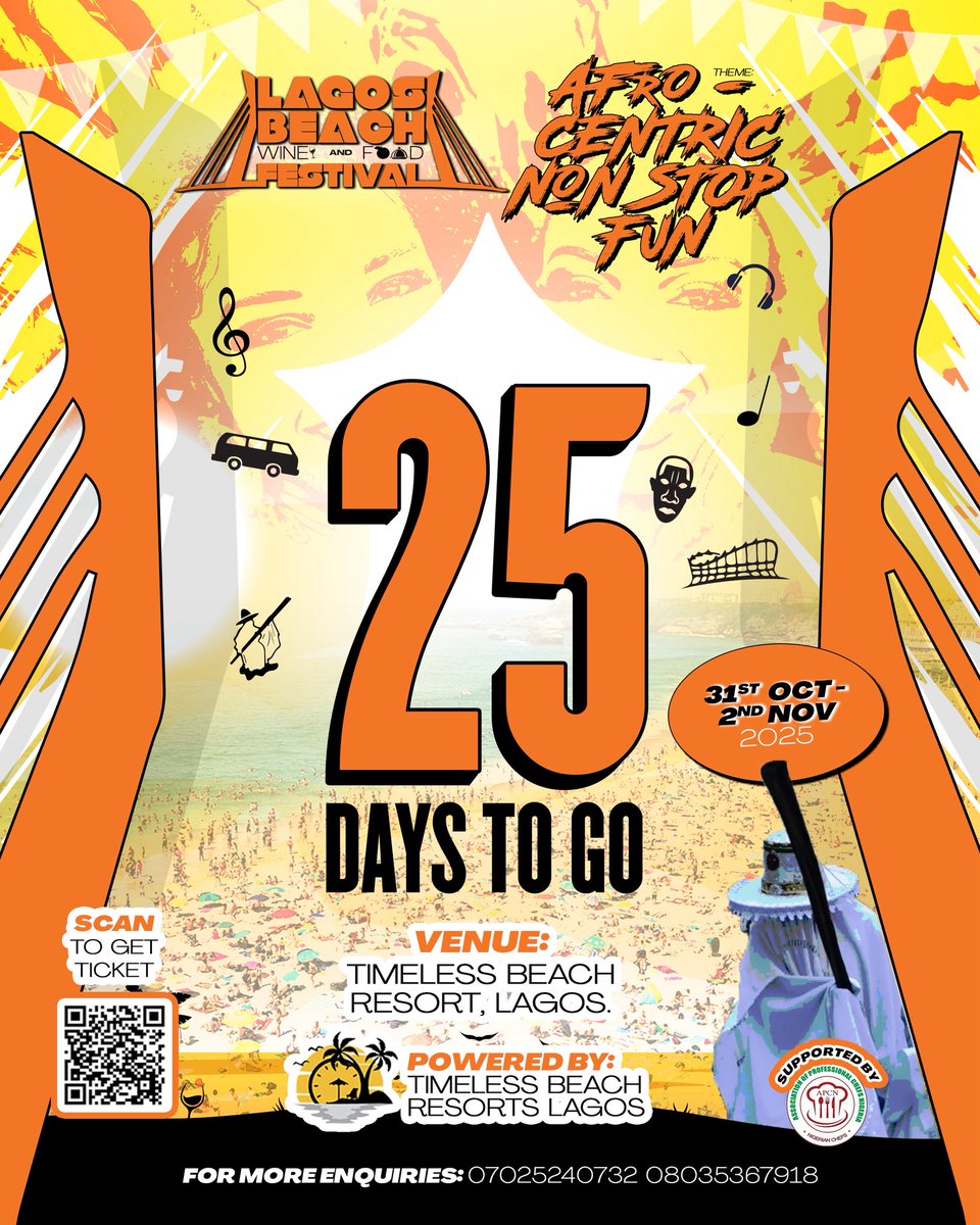 LagBeachFest's tweet photo. Counting down 
25 days to go! 
Have you purchased your tickets yet? https://t.co/w25UfnnZz4