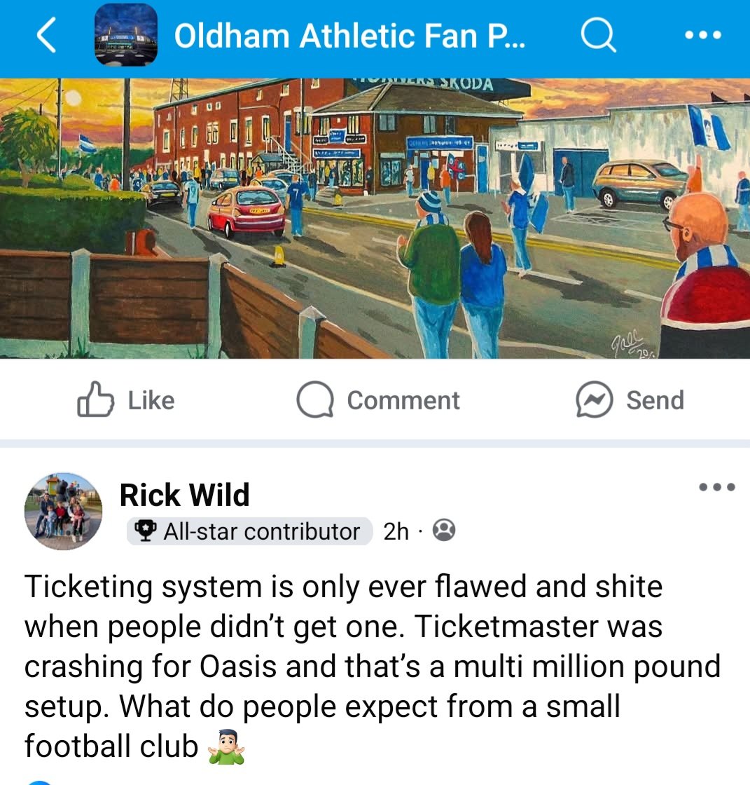 StaceyOAFC's tweet photo. 👌 #oafc https://t.co/aLgFOB5ygs