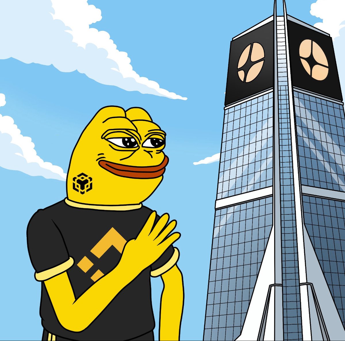 The meme is $yepe the distribution is perfect

There is only one small bundle bundles 

It’s BnB season and $yepe sits at on 10M mcp 

It’s yellow (Chinese) Binance 

Wallets increasing daily