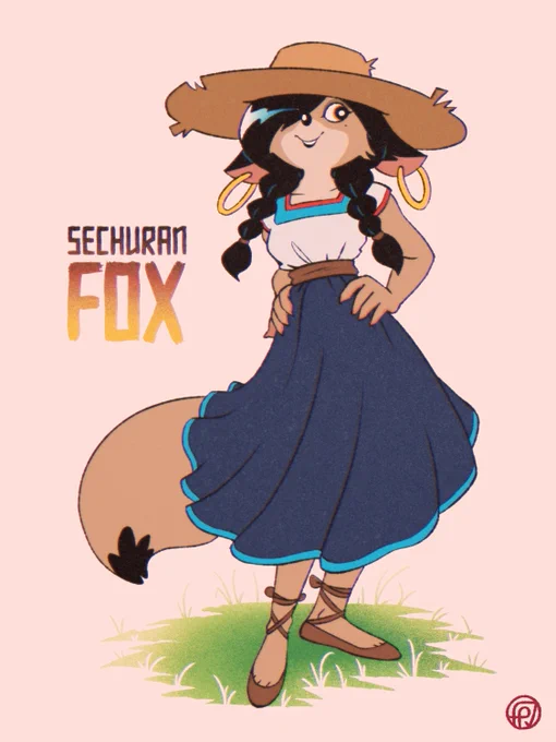 06. Sechuran Fox #foxtober2025 Sechuran foxes are found in the Sechura Desert, which is located in north Peru and part of Ecuador!