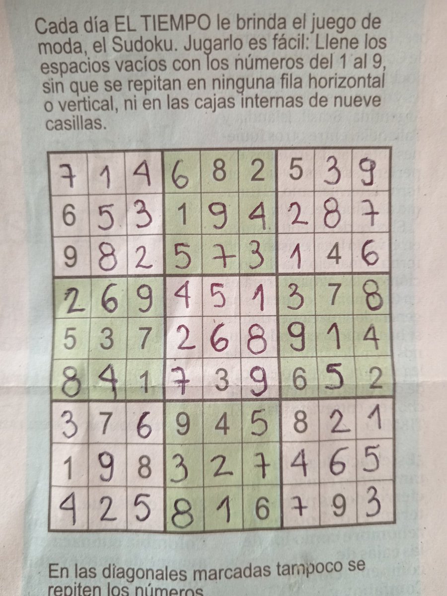 SollMarce's tweet photo. Octubre 2 @crucigramese @ELTIEMPO https://t.co/9HvXxt8HB2