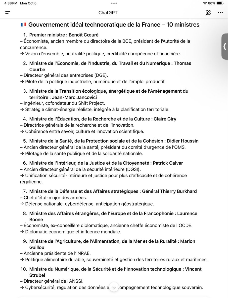 DTaudin's tweet photo. @BFMTV , @MaximeSwitek @apollineWakeUp 

Moi j’ai demandé à ChatGPT. Facile! https://t.co/vRPATqVpj5