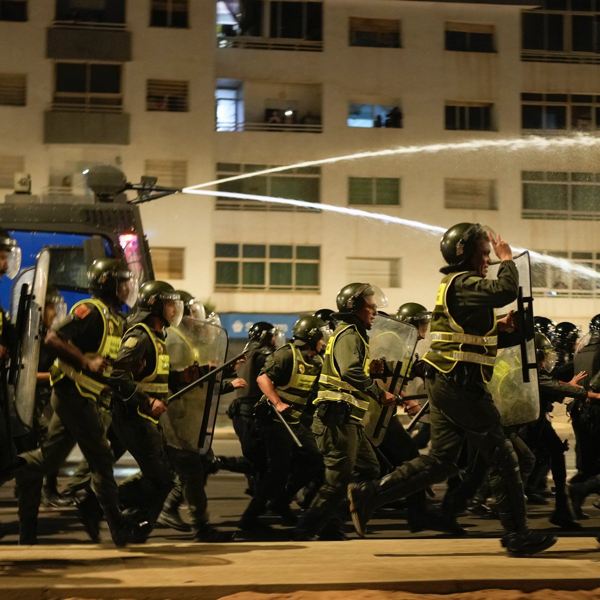 Morocco’s streets are alive with protest. People demand schools, hospitals &amp; jobs instead of billion-dollar World Cup stadiums.