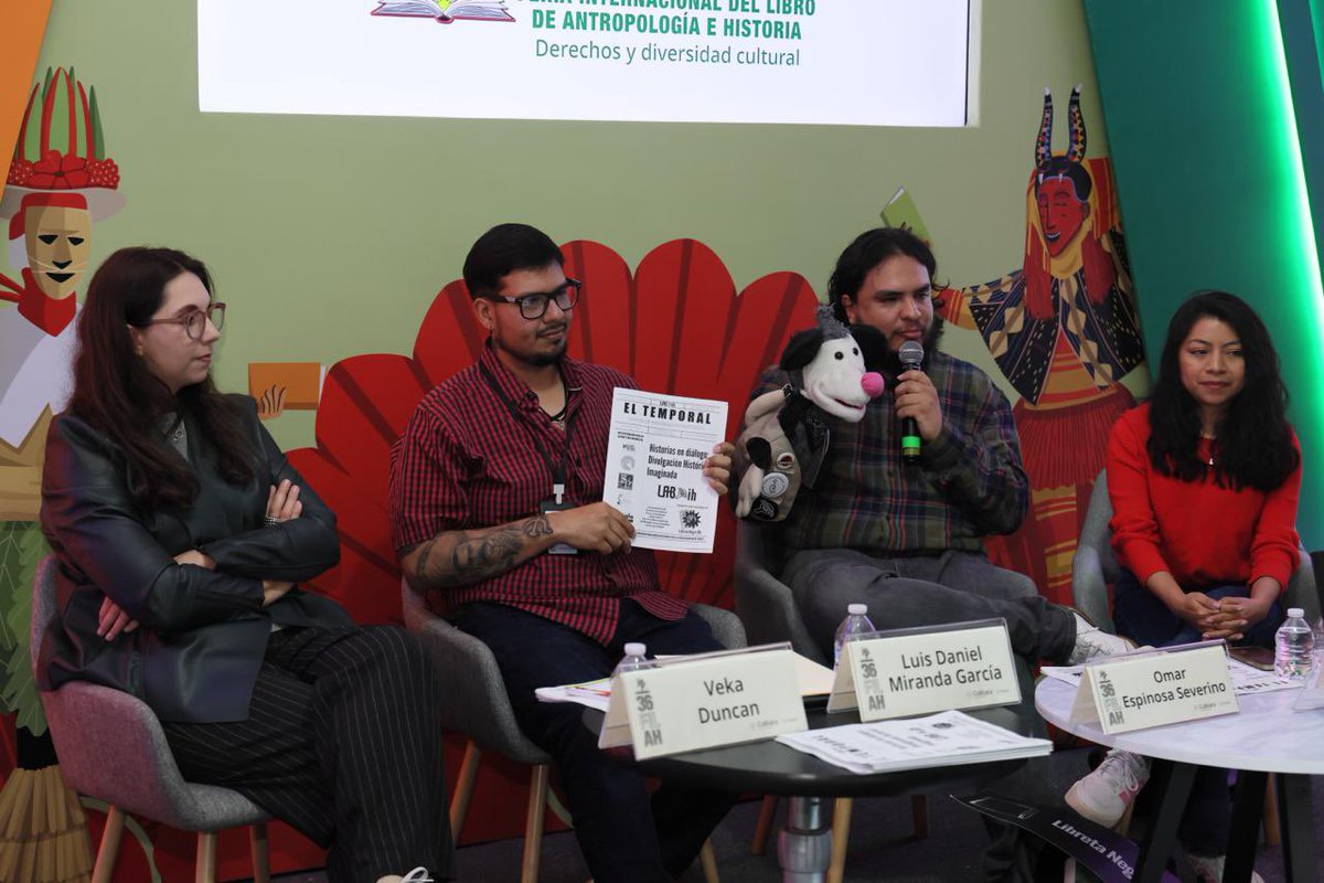 Libreta Negra Mx (@libretanegramx) on Twitter photo En la pasada edición de la Feria Internacional del Libro de Antropología e Historia en Museo Nacional de Antropología participamos con unas cuantas reflexiones del quehacer divulgativo histórico, comentamos lo importante que es que existan perfiles especializados, la En la pasada edición de la Feria Internacional del Libro de Antropología e Historia en Museo Nacional de Antropología participamos con unas cuantas reflexiones del quehacer divulgativo histórico, comentamos lo importante que es que existan perfiles especializados, la