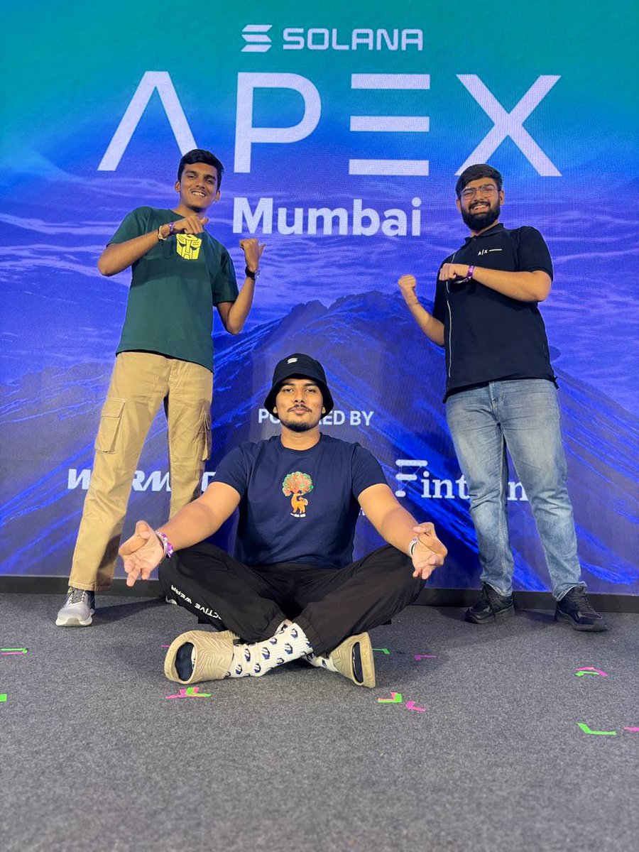 BuildWithManav's tweet image. Ghor Tapasya at Solana APEX to get some badass Airdrop🧘🏻