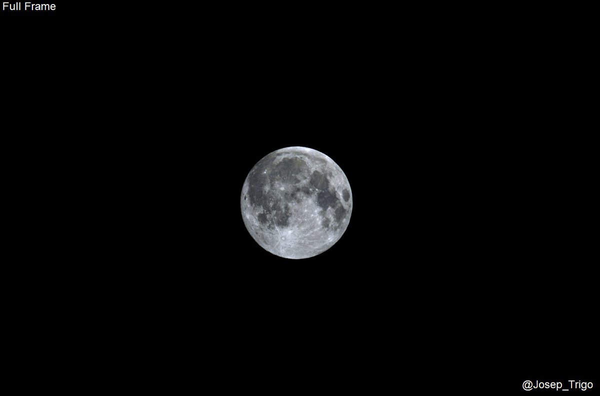 FULL FRAME MINERAL #MOON using the WIDE-FIELD Schmidt-Right camera at f:4 from #MontsenyObservatory. A sum of the 3 best images dedicated to all passionate by #PlanetarySciences and <a href="/MoonHourSocial/">#MoonHour™️Social</a> followers and friends🤩
#SpaceExplorationMeansPeace 
#StopWars #FullMoonBlessings