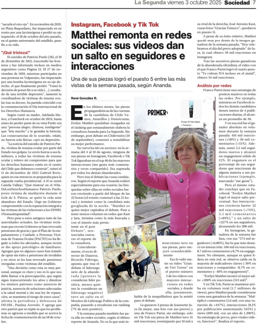 En este octubre, recordamos a todas las víctimas del #EstallidoSocial. Lamentamos el olvido, la ausencia de justicia y, especialmente, el incumplimiento de las promesas de reparación integral y planes de apoyo adecuados para quienes vieron sus vidas transformadas y mutiladas por