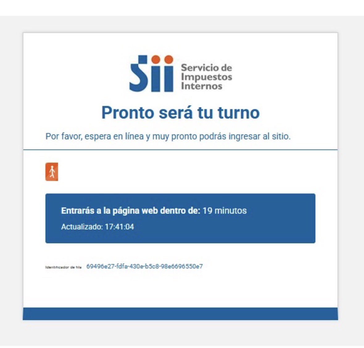 cosmica_magic's tweet photo. Increible! parece que estan en  cyber y deben estar condonando reajustes y multas jajajaja, que horror! ahora debo esperar en turno para pedir una carpeta tributaria #serviciosdeimpuestosinternos https://t.co/vxEWoAdRKv