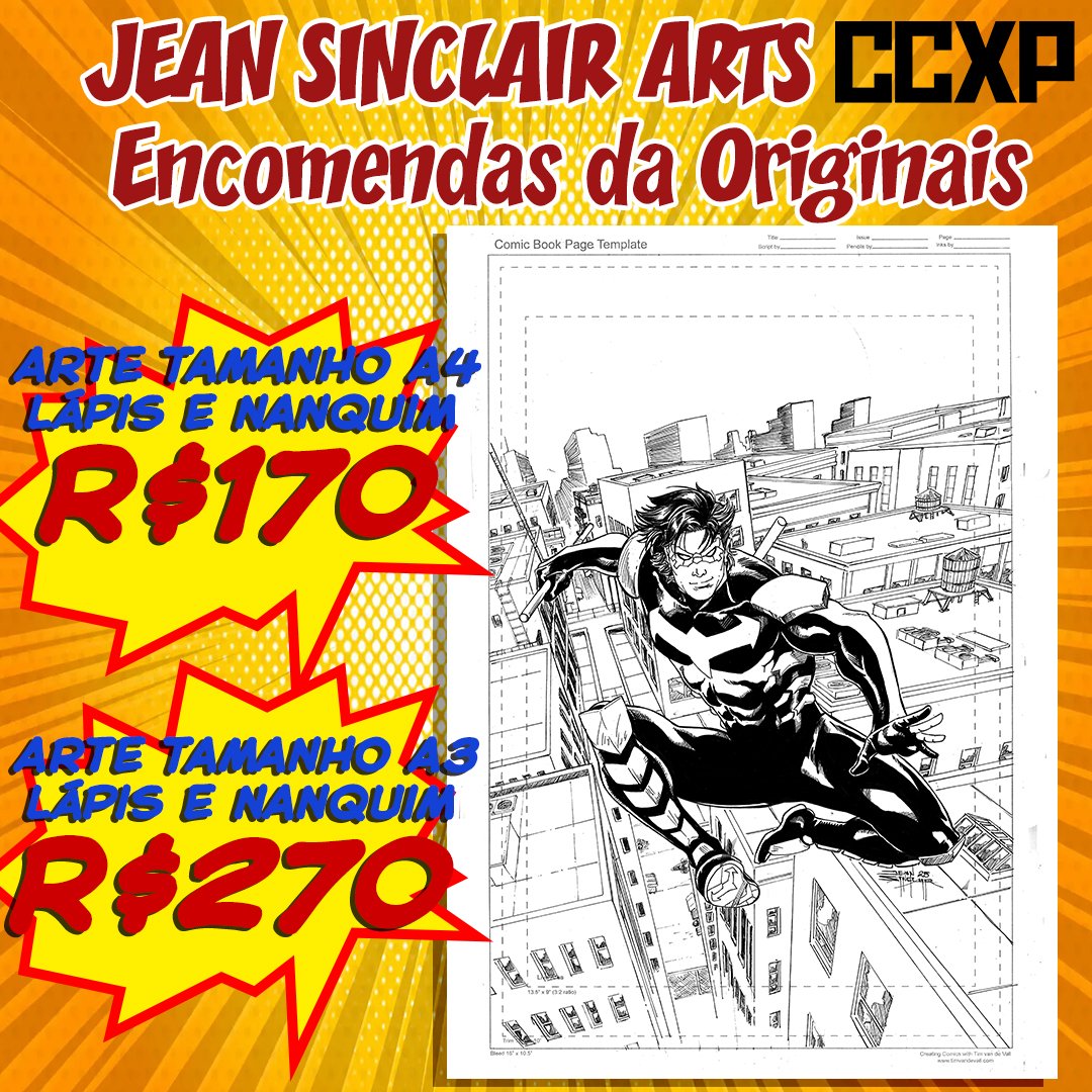 jeansinclairBR's tweet image. 03 VAGAS DISPONÍVEIS!
Minha lista de pedidos de Artes Originais pra CCXP está aberta.
Artes A3 e A4
Peça agora e receba lá no evento.
PIX, crédito ou débito.
Manda DM que a gente acerta!