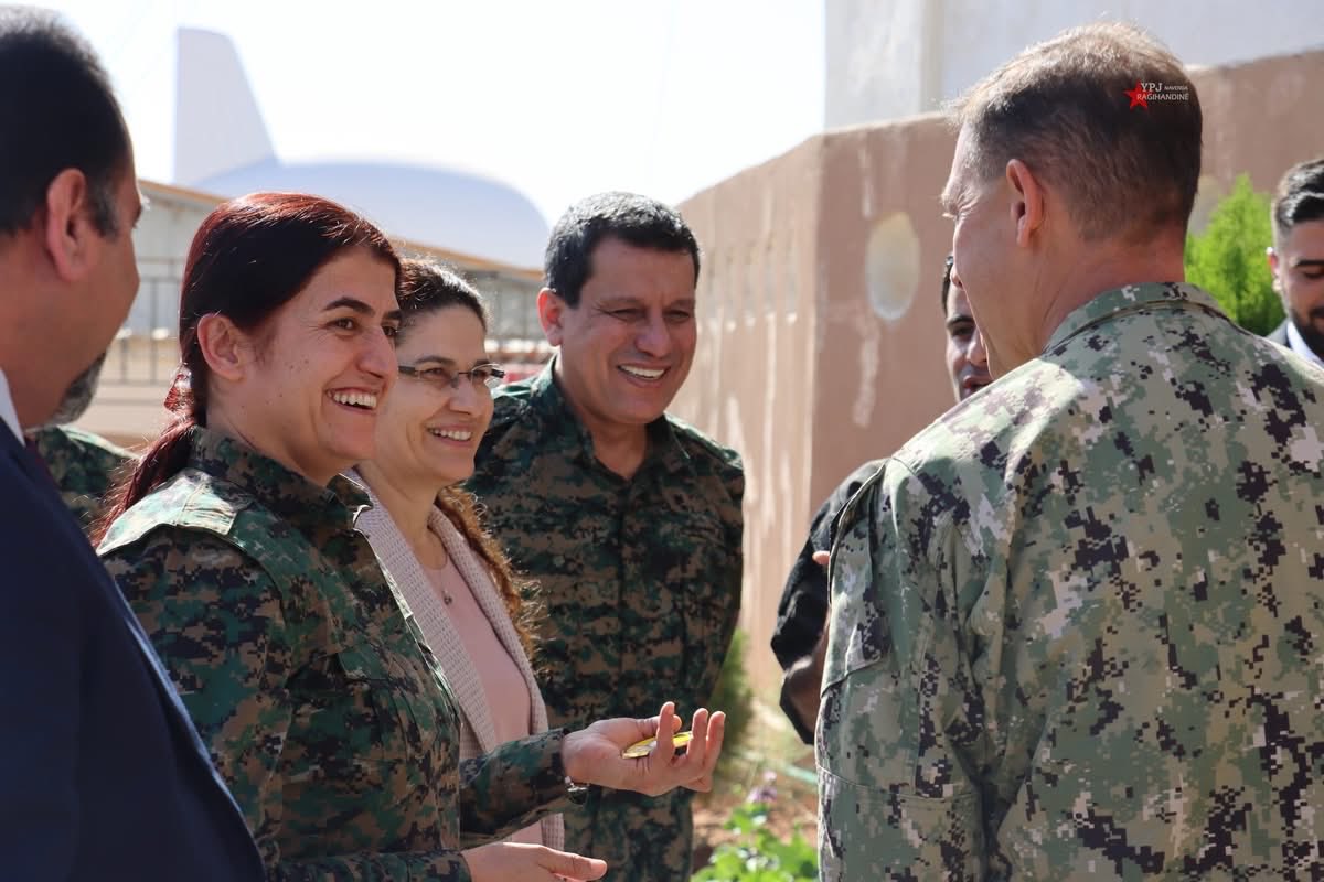 Myles Caggins III (@mylescaggins) on Twitter photo Respect and smiles. Northeastern Syria is stable, due to America’s continued partnership with <a href="/SDF_Syria/">Syrian Democratic Forces</a>. NE Syria is an example for the entire nation—secure and all groups included in governance.
It’s (mostly) working.
Soon enough, the SDF will become a regional command of Respect and smiles. Northeastern Syria is stable, due to America’s continued partnership with <a href="/SDF_Syria/">Syrian Democratic Forces</a>. NE Syria is an example for the entire nation—secure and all groups included in governance.
It’s (mostly) working.
Soon enough, the SDF will become a regional command of