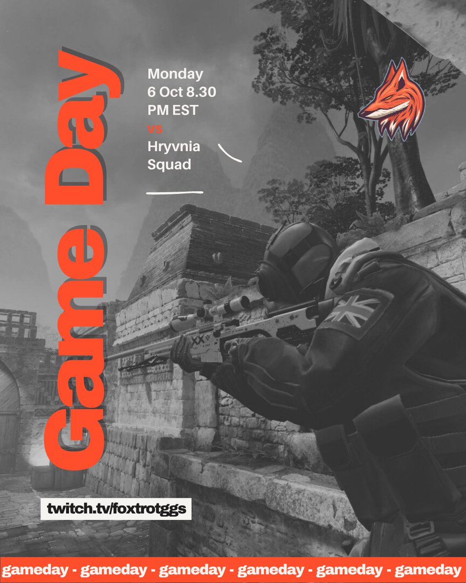 FoxtrotGGs's tweet image. the new squad’s first dance in Advanced for season 55🦊
tonight — foxtrot vs hryvnia squad
🎮 bo3 @ 8:30 est
🎙️ @TheWillyN & @ApplesCS2
🎛️ @PiNGCasts behind the scenes
📺 twitch.tv/foxtrotggs