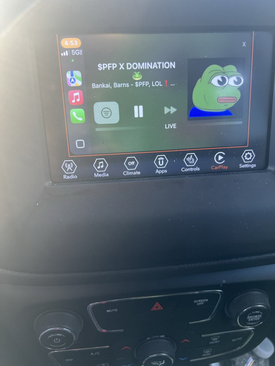 Even on the Drive I can’t Stop listening and have to $PFP it up <a href="/pumpfun_pepe/">Pumpfun Pepe (PFP)</a>