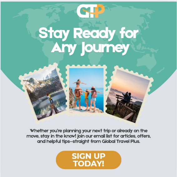 Don’t miss a beat while traveling! Get travel articles, updates, and info delivered from GTP straight to your inbox: zc.vg/mIesW #TravelSmart #GlobalTravelPlus #TravelAssistance