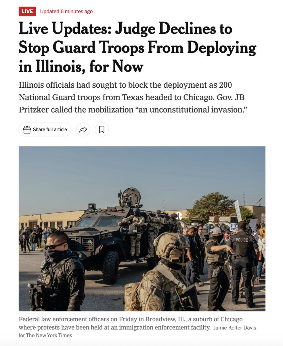 すごく頭に来ています！テキサス州からイリノイ州に州兵が送り込まれます！