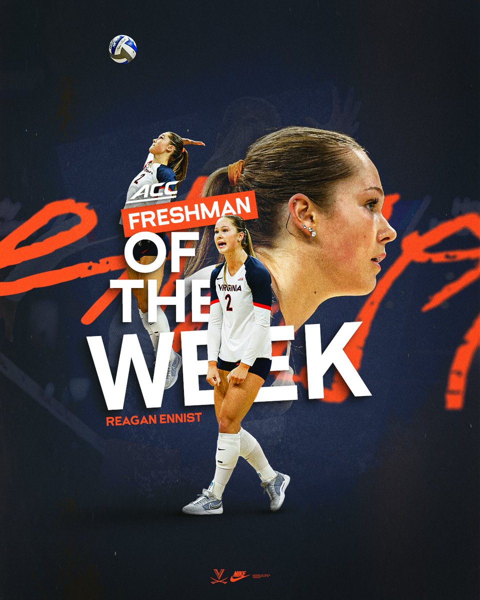 ACC Freshman of the Week 🫡

<a href="/ReaganEnnist/">Reagan Ennist</a> had herself a weekend! 

#GoHoos