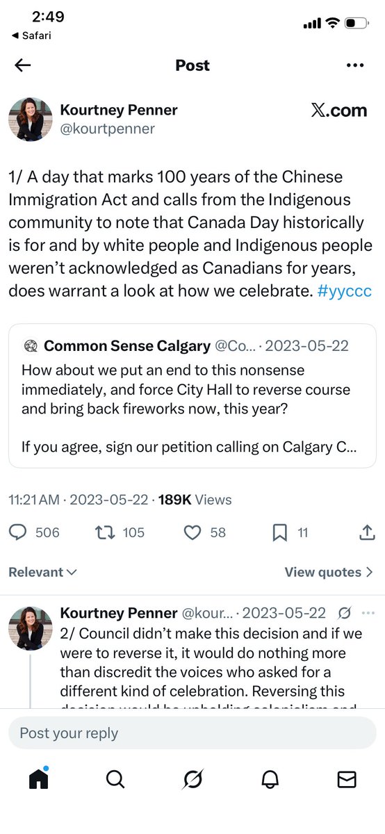 CalgaryDPeardon's tweet photo. #yyccc #yycvote #yyc https://t.co/9RhtVrTgpU