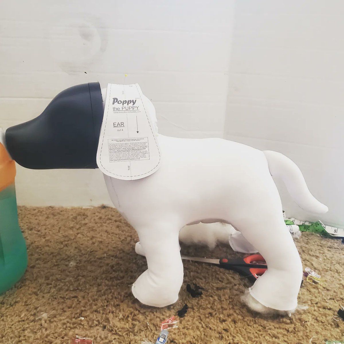 Working on a bunch of premades for #mff. I'll be in artist alley selling whiteboard fursuits and plushies you can draw on :3