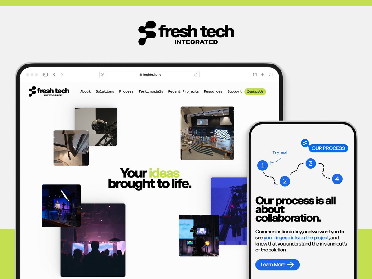 CalebJHolt's tweet photo. New website designed &amp; developed for Fresh Tech Integrated!

https://t.co/FtbB2KMbn6 https://t.co/1AXgg51Xdl