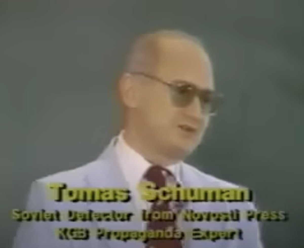 Iedereen moet dit willen weten:

De lezing van voormalig KBG agent Yuri Bezmenov.
Zijn lezing is van 1984, ruim Veerig jaar terug dus.

Het kost u 1 uur en is echt niet makkelijk om te volgen.
Maar als het u lukt, heeft u wel de kennis die ik ook heb, namelijk:

Wat is er in