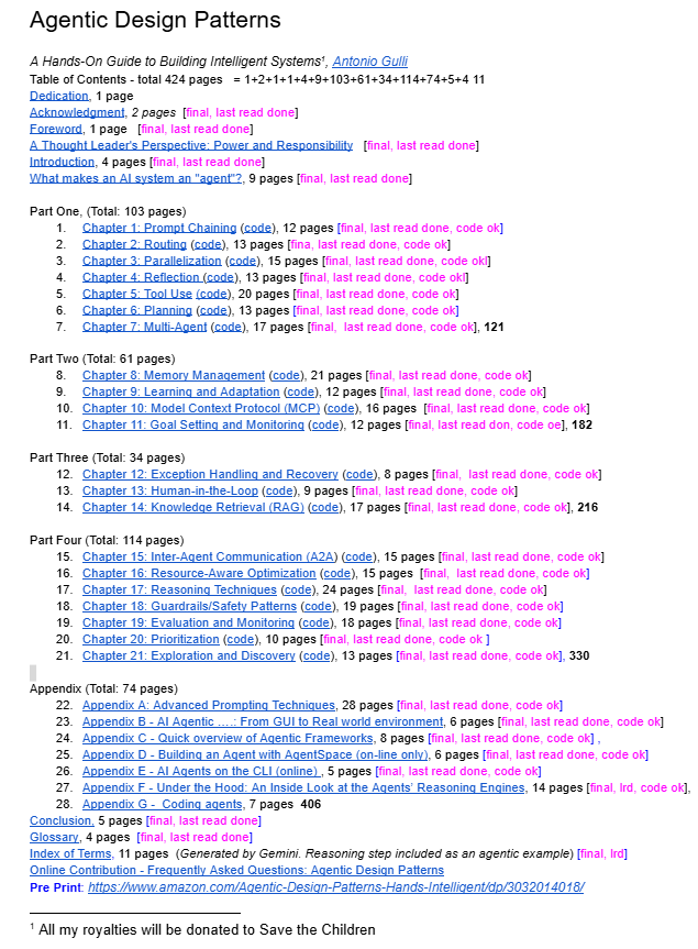 The guy who shipped 3 AI agents at Google I/O 2025 just open-sourced his 424-page design playbook.

Production-ready code for 21 patterns across the entire stack

Free via Google Drive