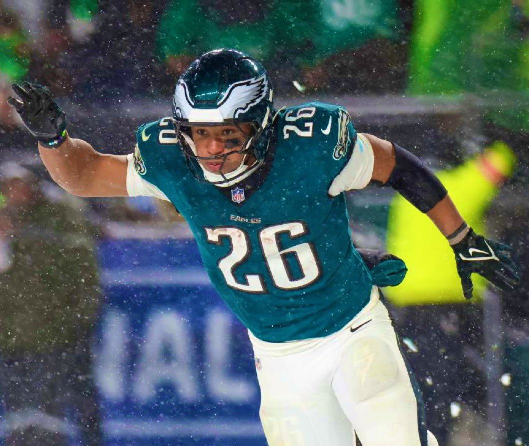 MySportsUpdate's tweet photo. #Eagles RB Saquon Barkley has a knee injury and did not practice today.

Philadelphia plays on TNF vs. the Giants in Week 6. https://t.co/Jhq7QGmxHD