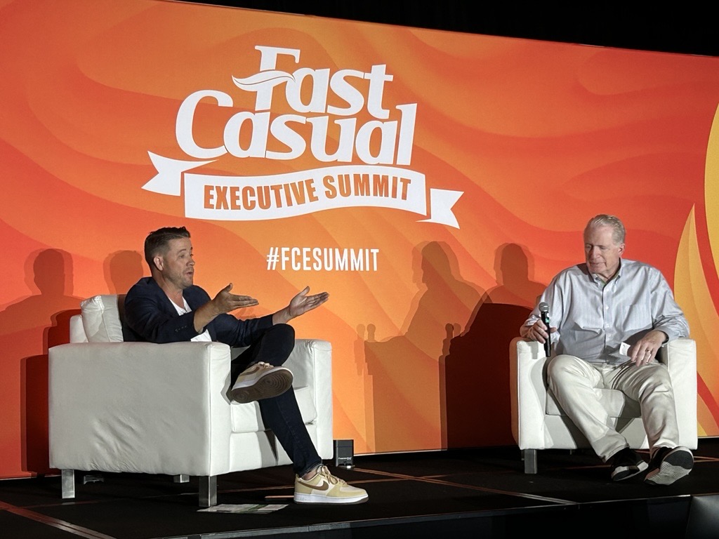 ConConcepts's tweet image. We&apos;re proving the power of partnership at the #FCESummit! Frank Paci, CEO of @Newks, &amp;amp; Chris Anderson, Director of Sales at InsideTrack, teamed up to discuss how Newk’s leveraged data-driven technology to streamline operations, control costs, &amp;amp; drive measurable ROI.