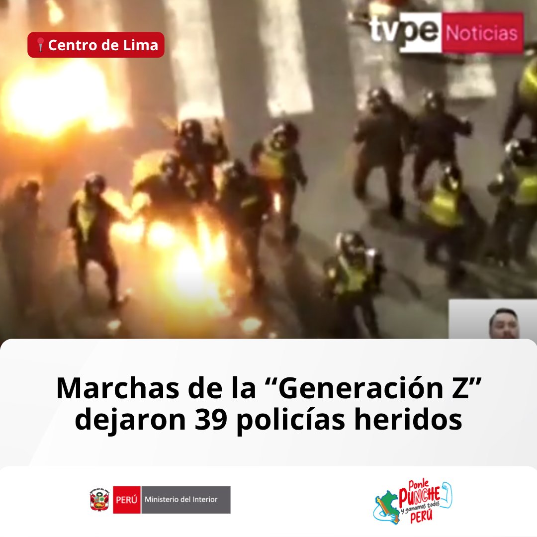 Ministerio del Interior 🇵🇪 tweet media